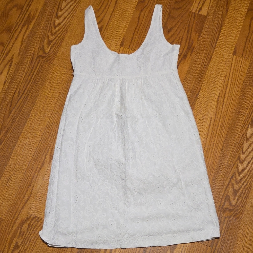 Michael Kors White Chemise Sleeveless Dress
